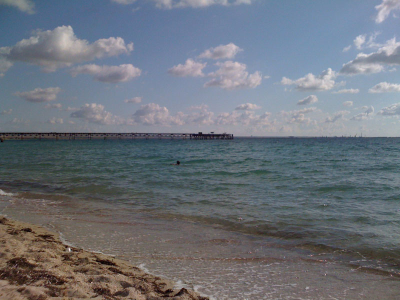 Пляж Межводного